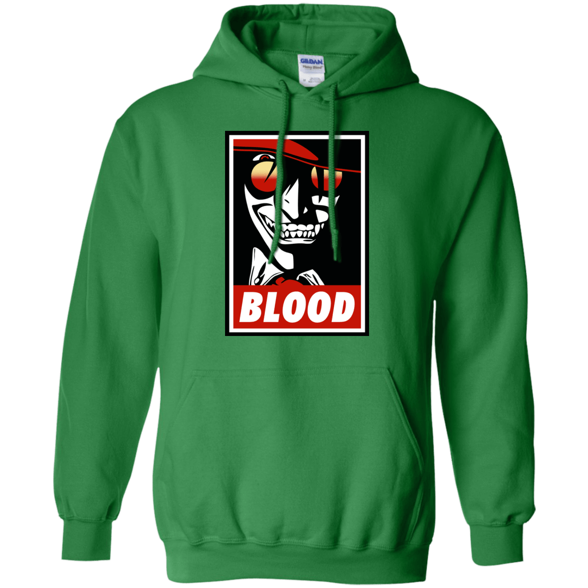 Sweatshirts Irish Green / Small Blood Pullover Hoodie