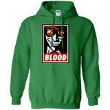Sweatshirts Irish Green / Small Blood Pullover Hoodie