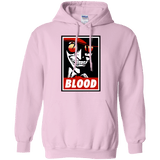 Sweatshirts Light Pink / Small Blood Pullover Hoodie