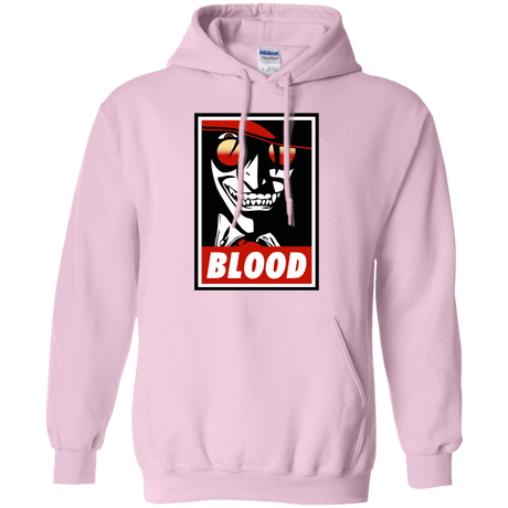 Sweatshirts Light Pink / Small Blood Pullover Hoodie