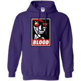 Sweatshirts Purple / Small Blood Pullover Hoodie