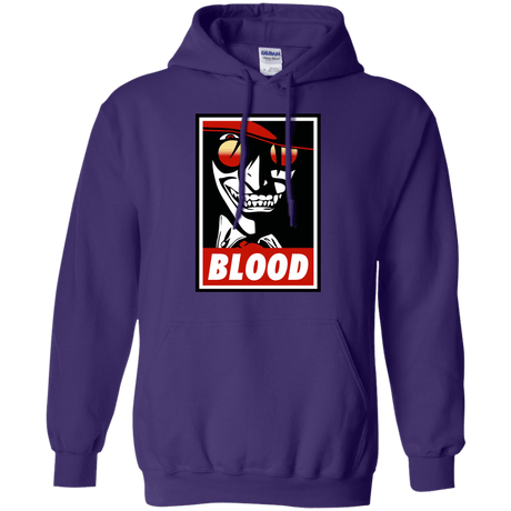 Sweatshirts Purple / Small Blood Pullover Hoodie