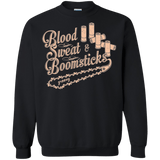 Sweatshirts Black / Small Blood Sweat & Boomsticks Crewneck Sweatshirt