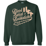 Sweatshirts Forest Green / Small Blood Sweat & Boomsticks Crewneck Sweatshirt