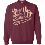 Sweatshirts Maroon / Small Blood Sweat & Boomsticks Crewneck Sweatshirt
