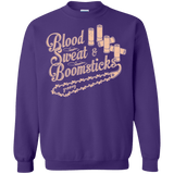 Sweatshirts Purple / Small Blood Sweat & Boomsticks Crewneck Sweatshirt