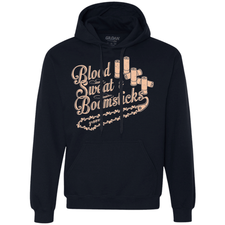 Sweatshirts Navy / Small Blood Sweat & Boomsticks Premium Fleece Hoodie