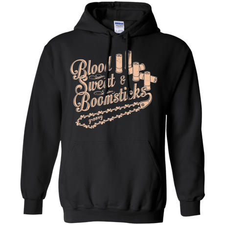 Sweatshirts Black / Small Blood Sweat & Boomsticks Pullover Hoodie