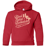 Sweatshirts Red / YS Blood Sweat & Boomsticks Youth Hoodie