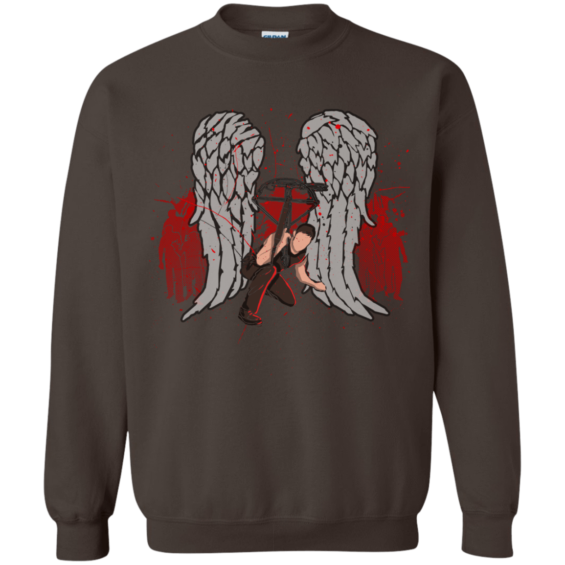 Sweatshirts Dark Chocolate / Small Bloody Wings Dixon Crewneck Sweatshirt