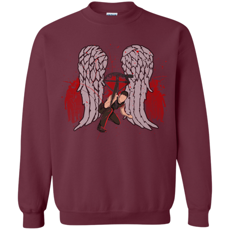 Sweatshirts Maroon / Small Bloody Wings Dixon Crewneck Sweatshirt