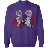 Sweatshirts Purple / Small Bloody Wings Dixon Crewneck Sweatshirt