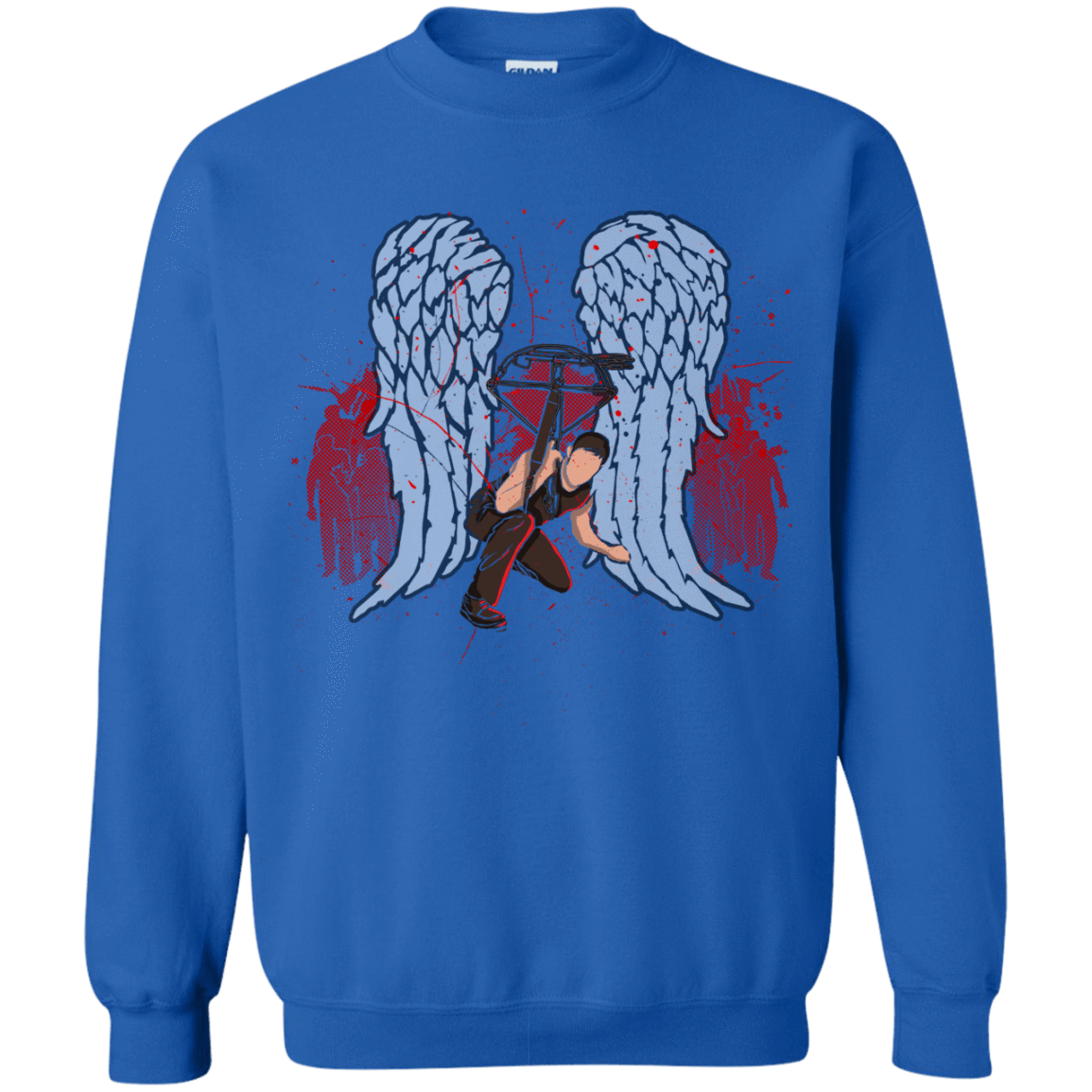 Sweatshirts Royal / Small Bloody Wings Dixon Crewneck Sweatshirt