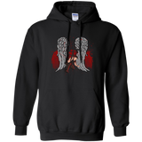 Sweatshirts Black / Small Bloody Wings Dixon Pullover Hoodie