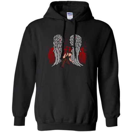 Sweatshirts Black / Small Bloody Wings Dixon Pullover Hoodie