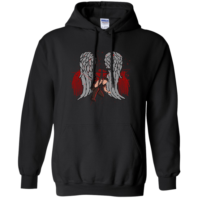 Sweatshirts Black / Small Bloody Wings Dixon Pullover Hoodie