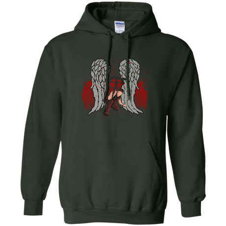 Sweatshirts Forest Green / Small Bloody Wings Dixon Pullover Hoodie