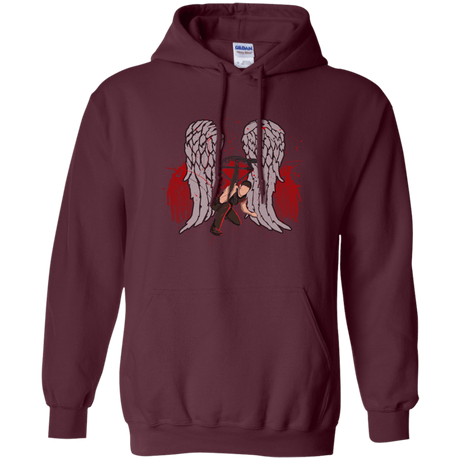 Sweatshirts Maroon / Small Bloody Wings Dixon Pullover Hoodie