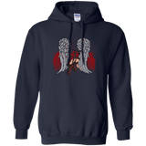 Sweatshirts Navy / Small Bloody Wings Dixon Pullover Hoodie