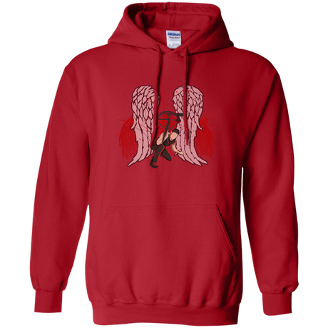 Sweatshirts Red / Small Bloody Wings Dixon Pullover Hoodie