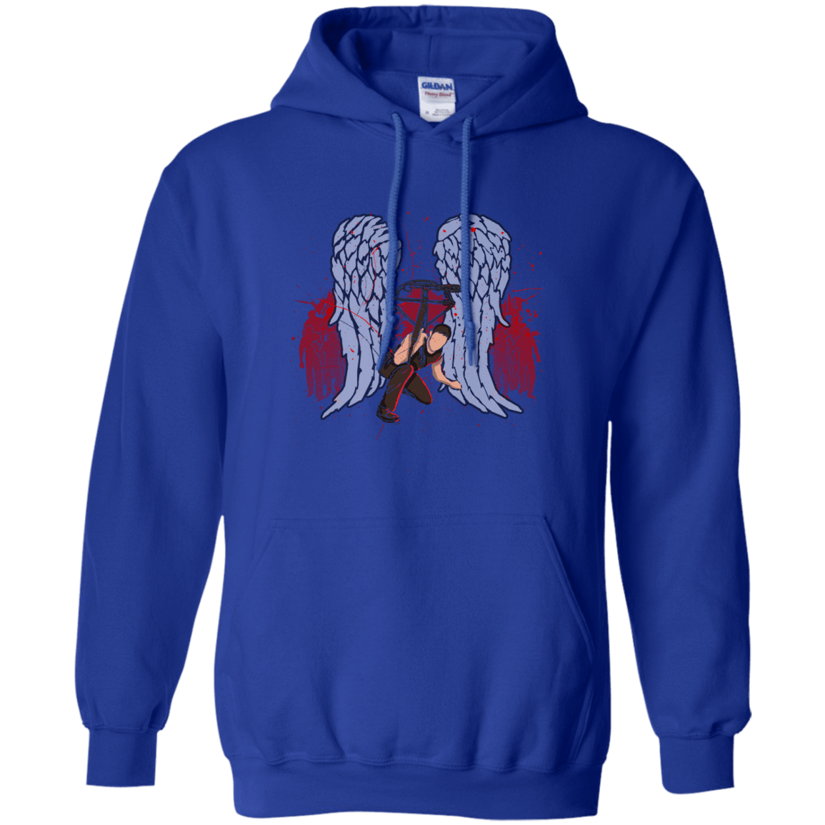 Sweatshirts Royal / Small Bloody Wings Dixon Pullover Hoodie