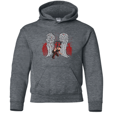 Sweatshirts Dark Heather / YS Bloody Wings Dixon Youth Hoodie
