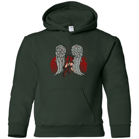 Sweatshirts Forest Green / YS Bloody Wings Dixon Youth Hoodie