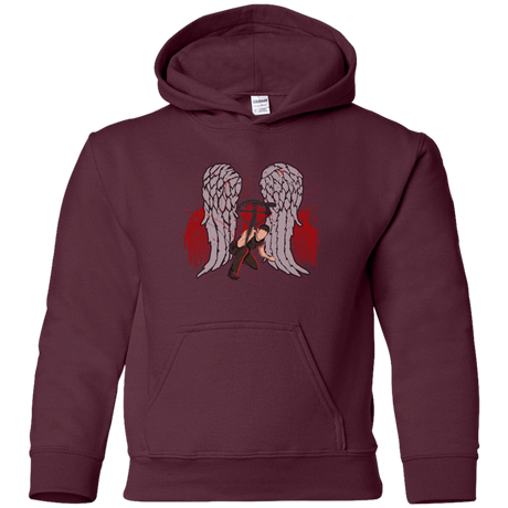 Sweatshirts Maroon / YS Bloody Wings Dixon Youth Hoodie