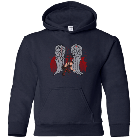 Sweatshirts Navy / YS Bloody Wings Dixon Youth Hoodie