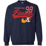 Sweatshirts Navy / Small Blossom Crewneck Sweatshirt