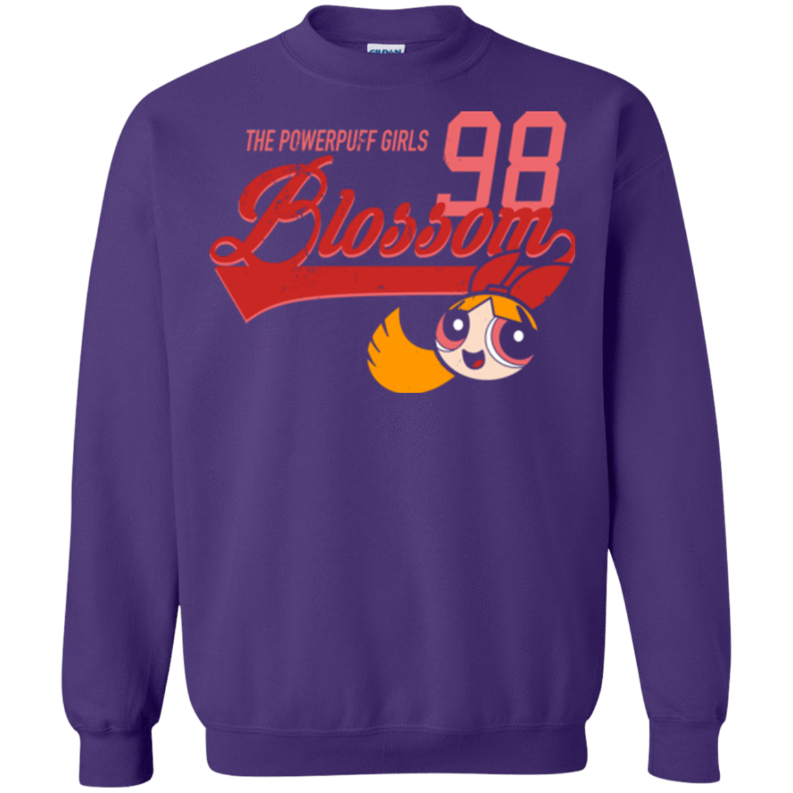Sweatshirts Purple / Small Blossom Crewneck Sweatshirt