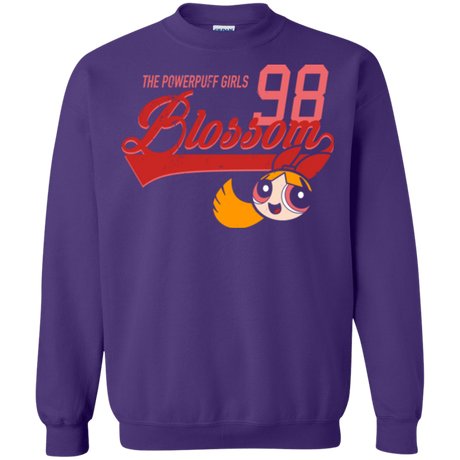 Sweatshirts Purple / Small Blossom Crewneck Sweatshirt