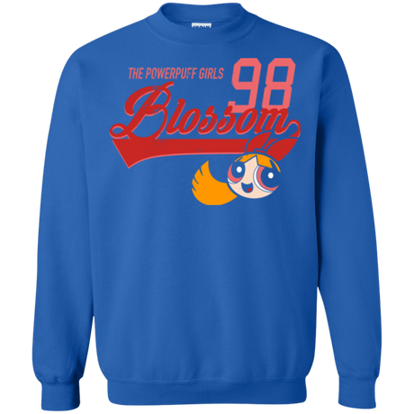 Sweatshirts Royal / Small Blossom Crewneck Sweatshirt