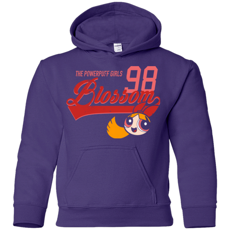 Sweatshirts Purple / YS Blossom Youth Hoodie