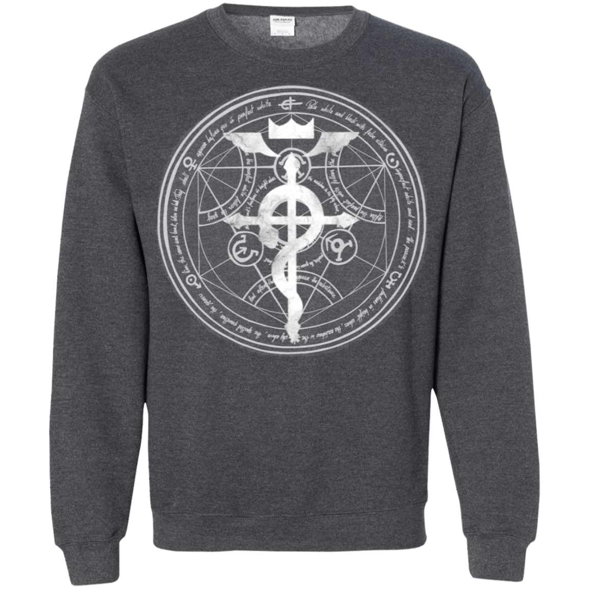 Sweatshirts Dark Heather / S Blue Alchemist Crewneck Sweatshirt