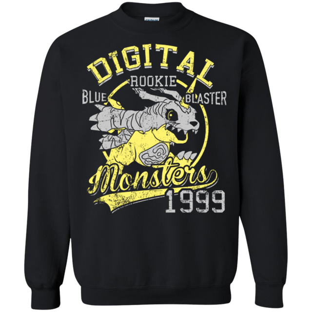 Sweatshirts Black / Small Blue Blaster Crewneck Sweatshirt