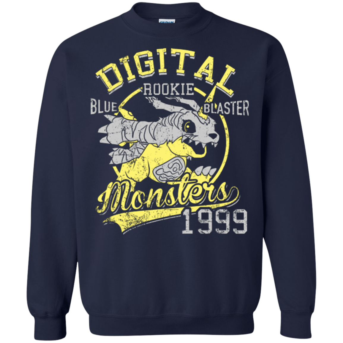 Sweatshirts Navy / Small Blue Blaster Crewneck Sweatshirt