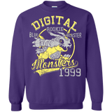 Sweatshirts Purple / Small Blue Blaster Crewneck Sweatshirt