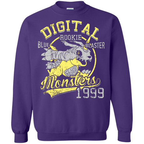 Sweatshirts Purple / Small Blue Blaster Crewneck Sweatshirt