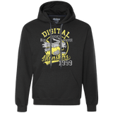 Sweatshirts Black / Small Blue Blaster Premium Fleece Hoodie