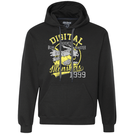 Sweatshirts Black / Small Blue Blaster Premium Fleece Hoodie