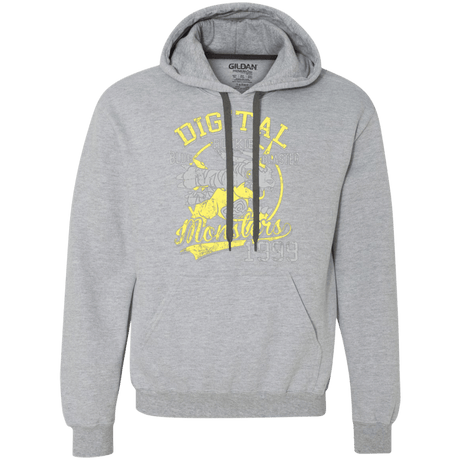 Sweatshirts Sport Grey / Small Blue Blaster Premium Fleece Hoodie