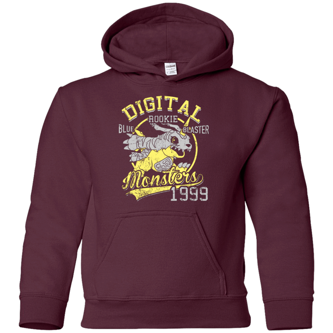 Sweatshirts Maroon / YS Blue Blaster Youth Hoodie