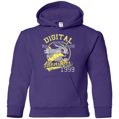 Sweatshirts Purple / YS Blue Blaster Youth Hoodie