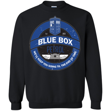 Sweatshirts Black / Small Blue Box V7(1) Crewneck Sweatshirt