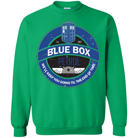 Sweatshirts Irish Green / Small Blue Box V7(1) Crewneck Sweatshirt