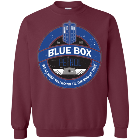 Sweatshirts Maroon / Small Blue Box V7(1) Crewneck Sweatshirt