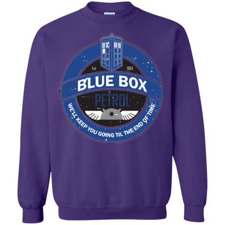 Sweatshirts Purple / Small Blue Box V7(1) Crewneck Sweatshirt