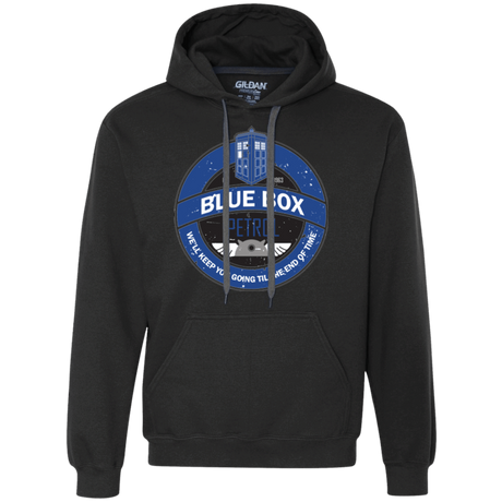Sweatshirts Black / Small Blue Box V7(1) Premium Fleece Hoodie