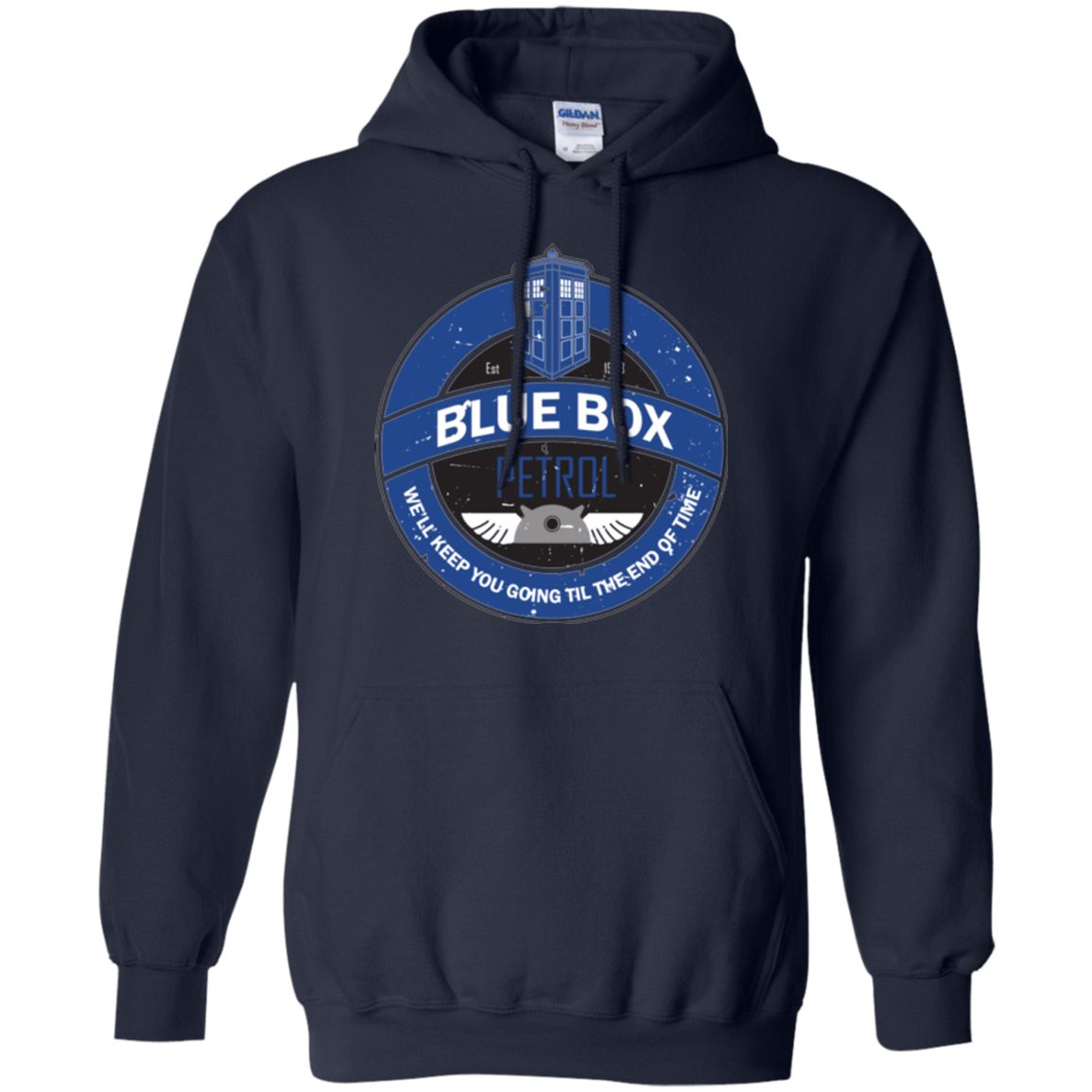 Sweatshirts Navy / Small Blue Box V7(1) Pullover Hoodie